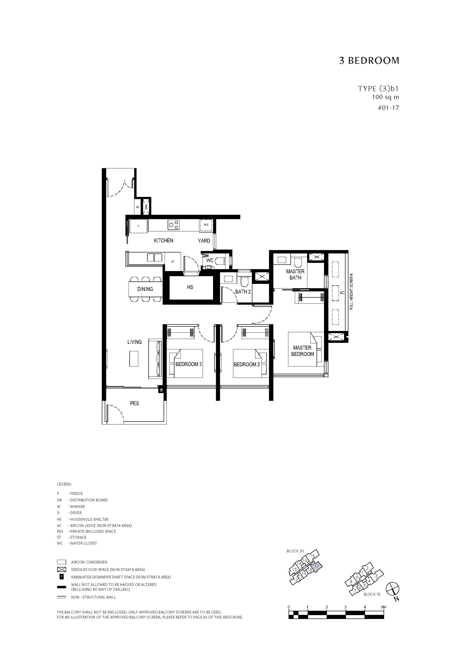 Lentor Central Residences floorplan